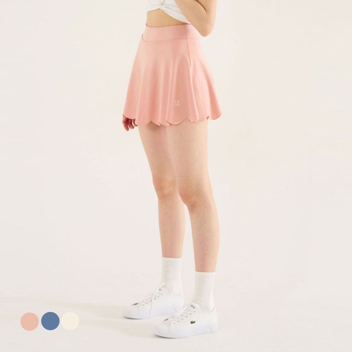[러브포티] 웨이브 테니스 스커트 (3colors) 여성 플레어 치마