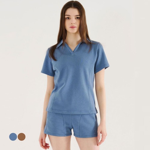[러브포티] 콤피 테니스 티셔츠 (2colors) 여성 테니스 트레이닝 반팔